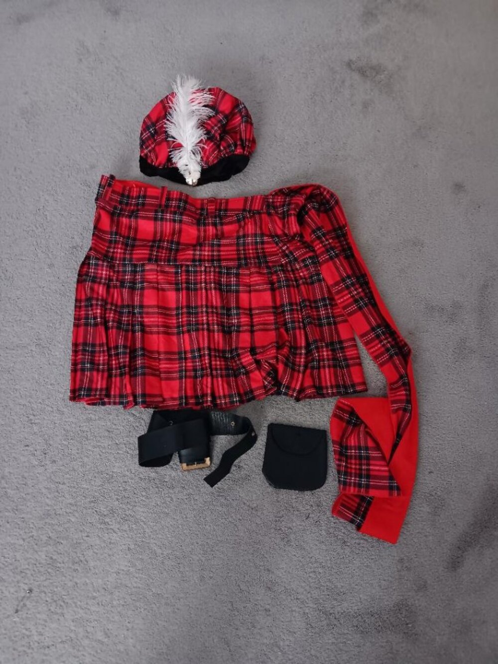 Adult Hot Scottie Scottish Man Halloween Costume Size Large